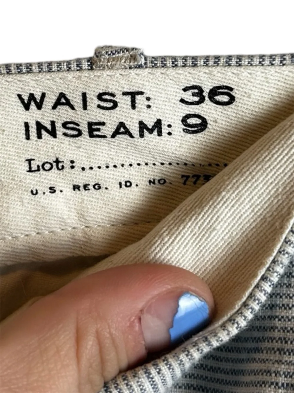 J Crew Linen Men’s Size 36 Shorts W 9” Inseam